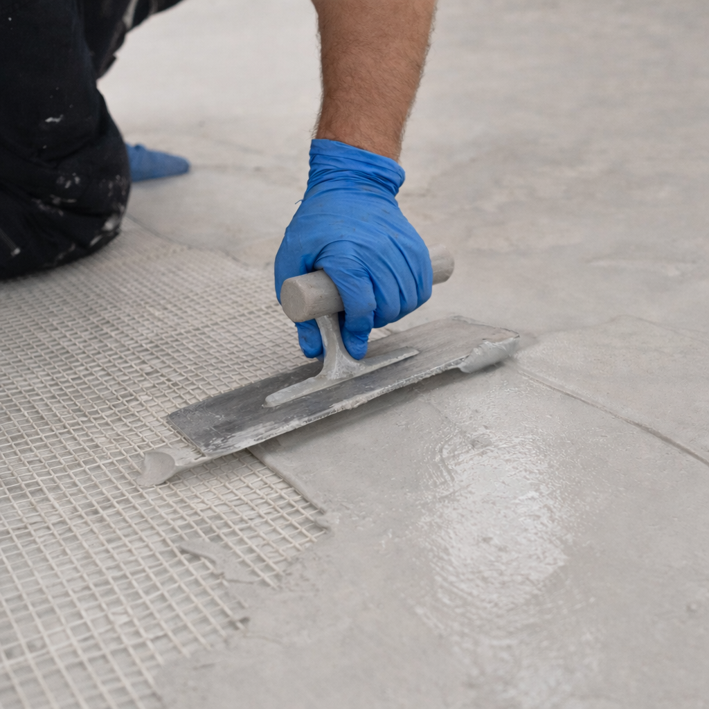 Apply Microcement